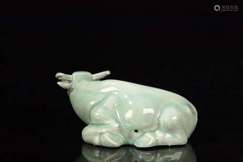 10-12TH CENTURY, A PORCELAIN COW, SONG DYNASTY