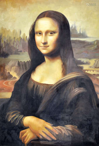 蒙娜莉萨油画