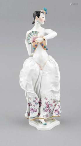 A spanish dancer, Meissen, after 1934, 1st quality,
