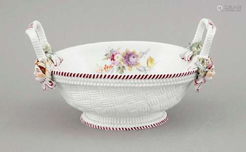 Seasons basket with Sulkowski-Ozier relief, Meissen,