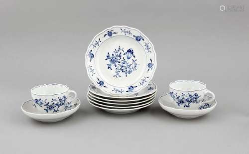 A 10-piece bundle of Meissen, mark after 1950, second