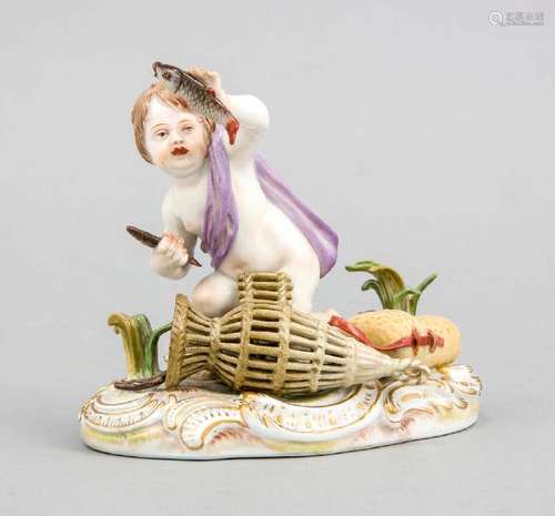 Allegory of Water, Meissen, brand 1850-1924, 1st W.,