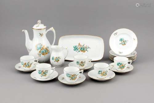 Coffee service for 6 persons, 21 pcs., Bing & Grondahl,