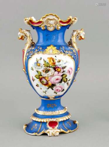 Historismus-Vase, Frankreich, 19. Jh., seitliche