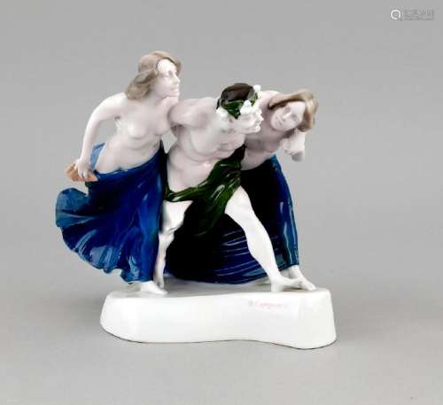 Storming Bacchante, Rosenthal, Selb, 1920s, designed by