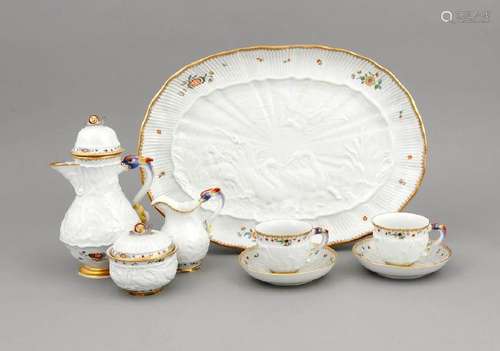 Mocha-Tête-à-Tête, 8 pcs., Meissen, late