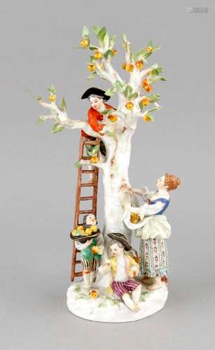 Apple Harvest, Meissen, mark after 1934, 1st quality,