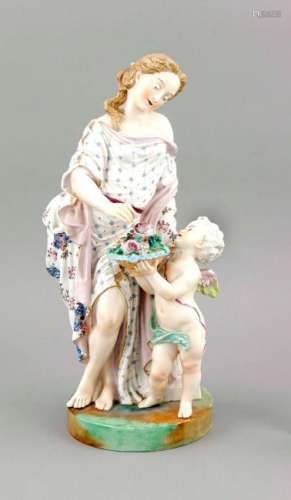 Allegory of spring, prob. France, 19th cent., Female