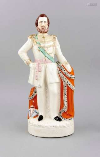 A figure of the Prince of Wales, Staffordshire,