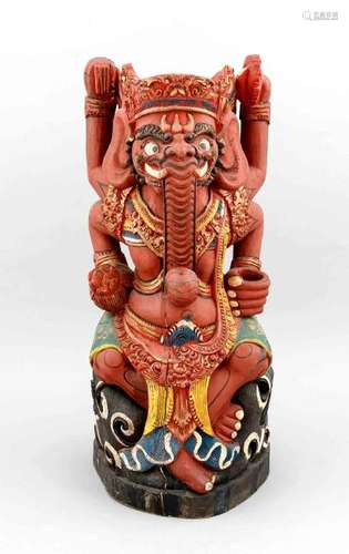 Ganesha als Kris-Halter, Indonesien, Anf. 20. Jh.,