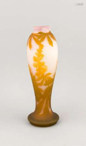 Vase, France, c. 1900, Emile Gallé, Nancy, round