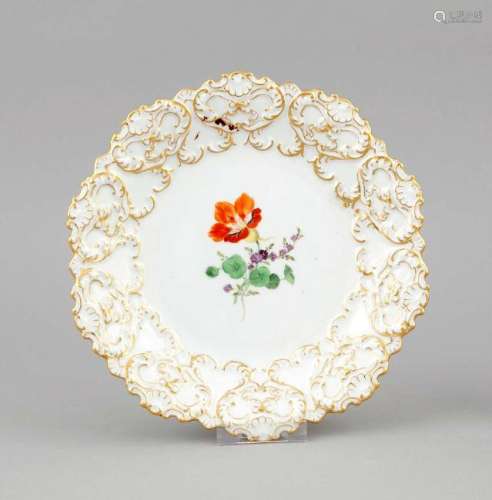 A splendid plate, Meissen, mark 1957-73, first quality,