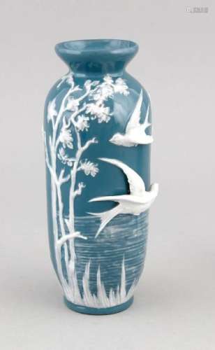 Art Nouveau vase, w. Thuringia, 20th cent., Sculptural