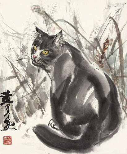 黄胄 猫