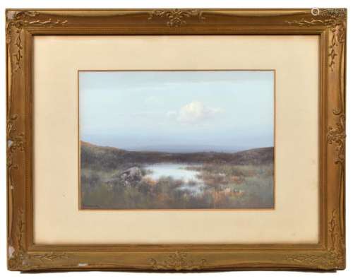 Frederick Widgery Watercolor Landscape Painting