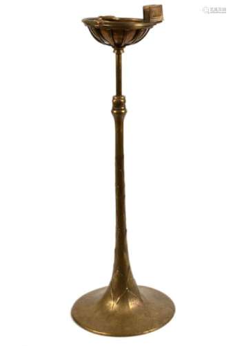 Tiffany Studios Bronze Artichoke Smoking Stand