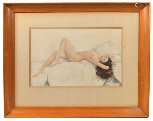 Frederick John Widgerly Painting of a Nude