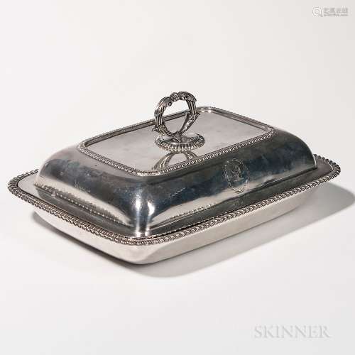 George III Sterling Silver Covered Vegetable Tureen