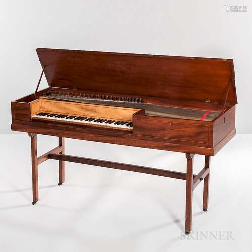 John Broadwood and Son Mahogany Square Fortepiano