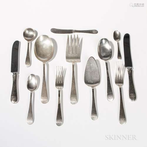 Gebelein Sterling Silver Flatware Service