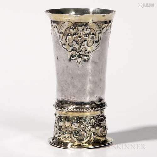 Baltic Parcel-gilt Silver Beaker