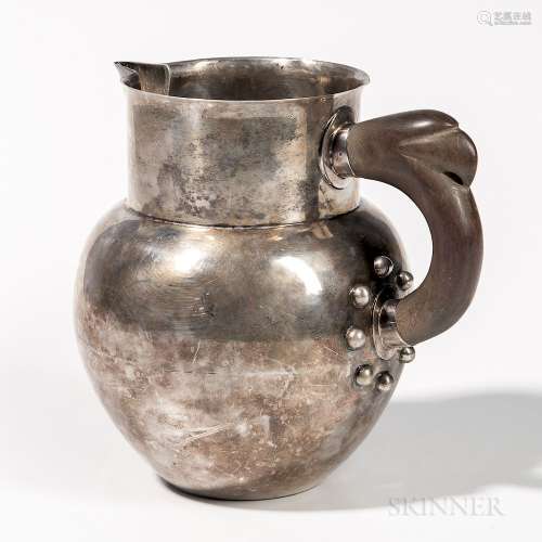 William Spratling Sterling Silver Pitcher