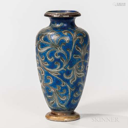 Martin Brothers Glazed Stoneware Vase