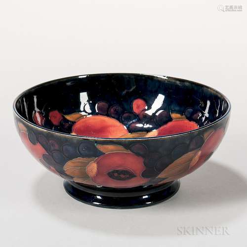 Moorcroft Pottery Pomegranate Design Bowl