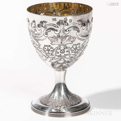 Elizabeth II Irish Sterling Silver Goblet