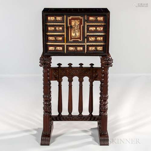 Italian Renaissance-style Cabinet on Stand