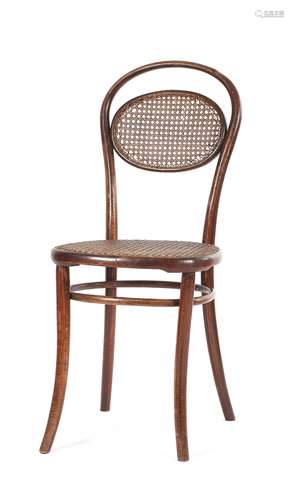 SESSEL NR.11. Wiener Konkurrent. 1865-1870. Entwurf Gebrüder Thonet. Buchenholz, massiv und