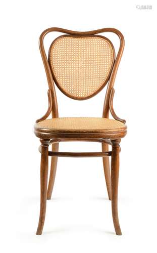 SESSEL NR.5. Gebrüder Thonet. Wien. 1881-1895. Entwurf Michael Thonet. Buchenholz, massiv gebogen,