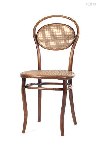 SESSEL NR.11. Wiener Konkurrent. 1865-1870. Entwurf Gebrüder Thonet. Buchenholz, massiv und