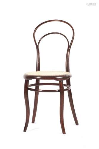 SESSEL NR.14. Wiener Konkurrent. 1865-1870. Entwurf Gebrüder Thonet. Buchenholz, massiv und