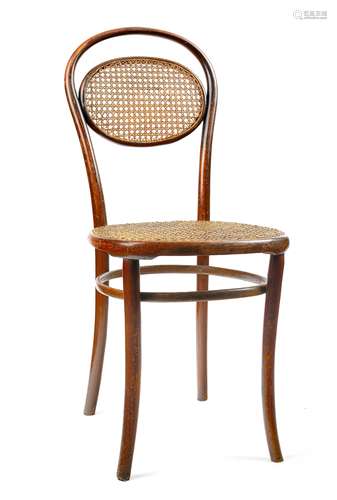 SESSEL NR.11. Wiener Konkurrent. 1865-1870. Entwurf Gebrüder Thonet. Buchenholz, massiv und