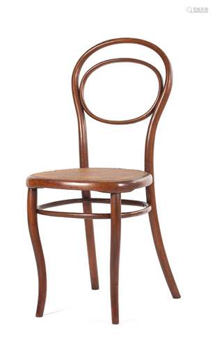 SESSEL NR.10. Wiener Konkurrent. 1865-1870. Entwurf Gebrüder Thonet. Buchenholz, massiv und