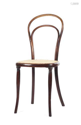 SESSEL NR.8. Wiener Konkurrent. 1865-1870. Entwurf Gebrüder Thonet. Buchenholz, massiv und