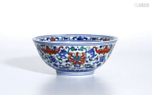 Chinese Doucai 'Lotus' Bowl