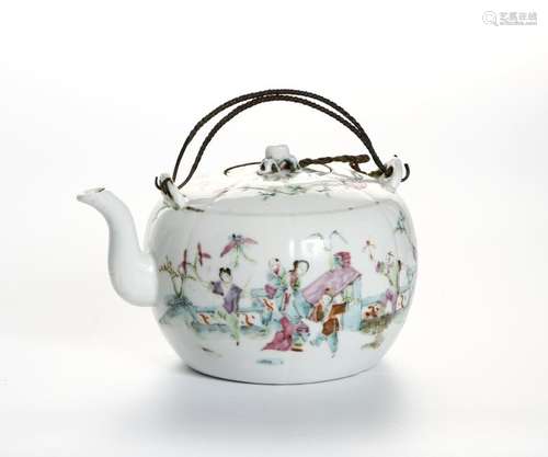 Chinese Famille Rose Teapot