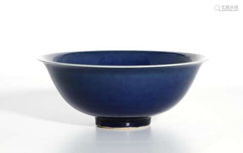 Chinese Blue Glazed Bowl