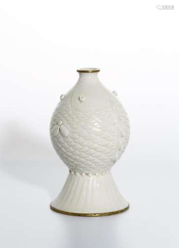 RareÂ Chinese Ding Ware Fish Form Bottle Vase