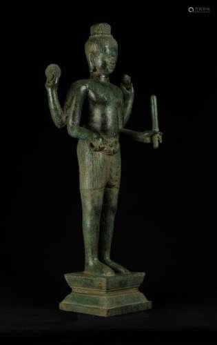 19th Century Vishnu Statue - Protector & Preserver