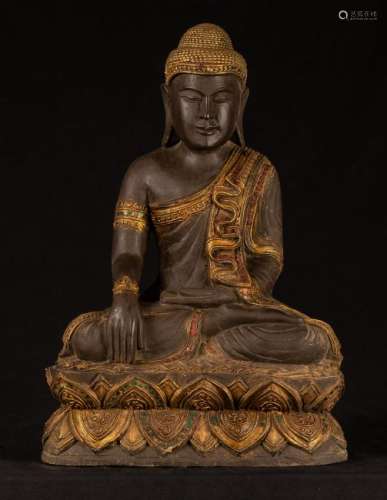 19th Century Burmese Amara Style Enlightenment Buddha