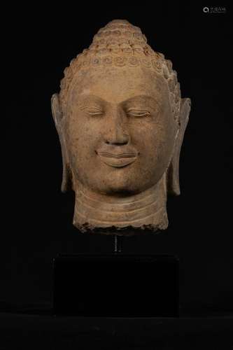 18th Century Thai Buddha Head