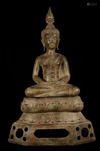 19th Century Laos Meditation Buddha