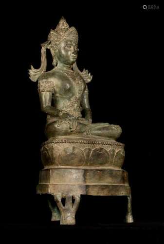 19th Century Chiang Saen Enlightenment Buddha