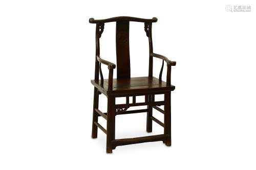 A CHINESE ARM CHAIR