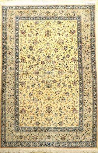 Fine Nain 'Tudeshk' Rug,