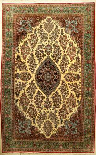 Fine Kurk Qum Carpet,