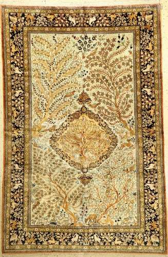 Silk Qum Rug,